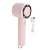 Handheld Fan Portable 5 Speed High Wind 1200mAh Powerful Desktop Fan with Hanging Buckle for