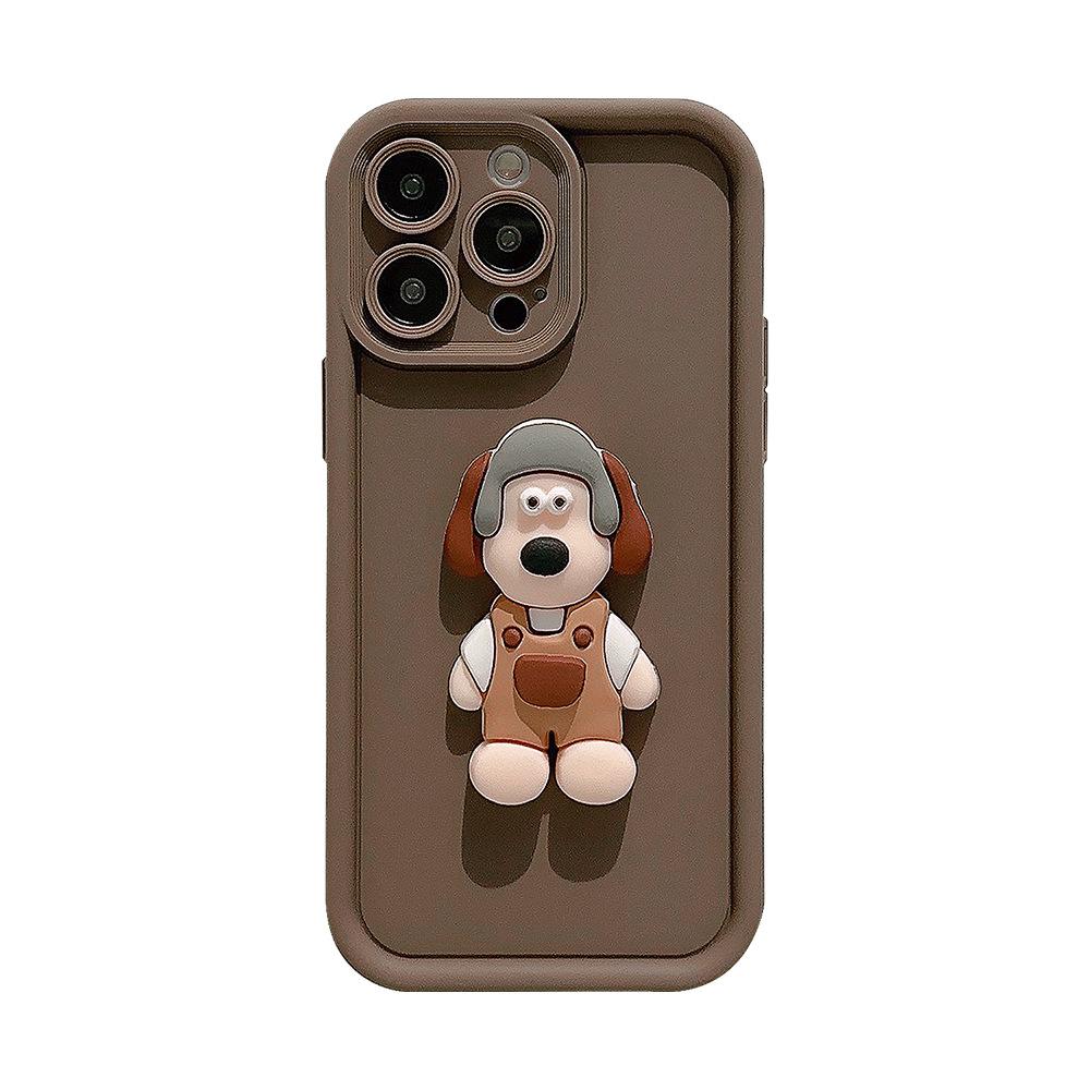 Мультяшный Модный Бренд Чехол для Телефона для Apple IPhone 15 Pro Max, 3D Собака, 13 Дропшиппинг, 11 Чехол с Полным Покрытием Защитный Чехол Huawei