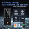 A1 Умный дверной замок с паролем/IC-картой/приложением/ключом TT Lock/ WiFi Автоматический цифровой электронный дверной замок с датчиком двери и отпечатком пальца