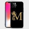 Gold Royal Letter Phone Case For iPhone Samsung Galaxy Redmi Xiaomi Oppo OnePlus Note S A 7 8 9 10 11 12 13 14 20 21 22 23 53 54 Pro Max Plus Ultra
