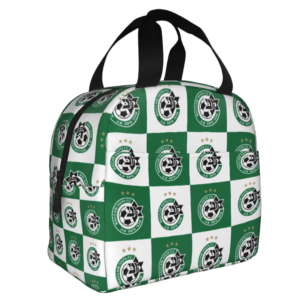 Footbally Beitar Jerusalem FC Soccer Insulated Lunch Bag for Work School Waterproof Cooler Thermal Lunch Box Women Men