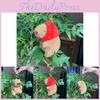 Plush Capybara Whimsical Doll Keychain Adorable Animal Pendant Perfect Gift
