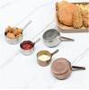 Handle Stainless Steel Sushi Hot Pot Dipping Bowl Vinegar ContainerSauce Cup Mini Sauce Pan Small Bowls for Dipping Sauce