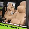Автомобильный подголовник с поясничной поддержкой, подходит для BYD Leopard 8, модифицированное автосиденье, подушка для шеи из пены с памятью, подушка-одеяло, детали для модернизации автомобиля
