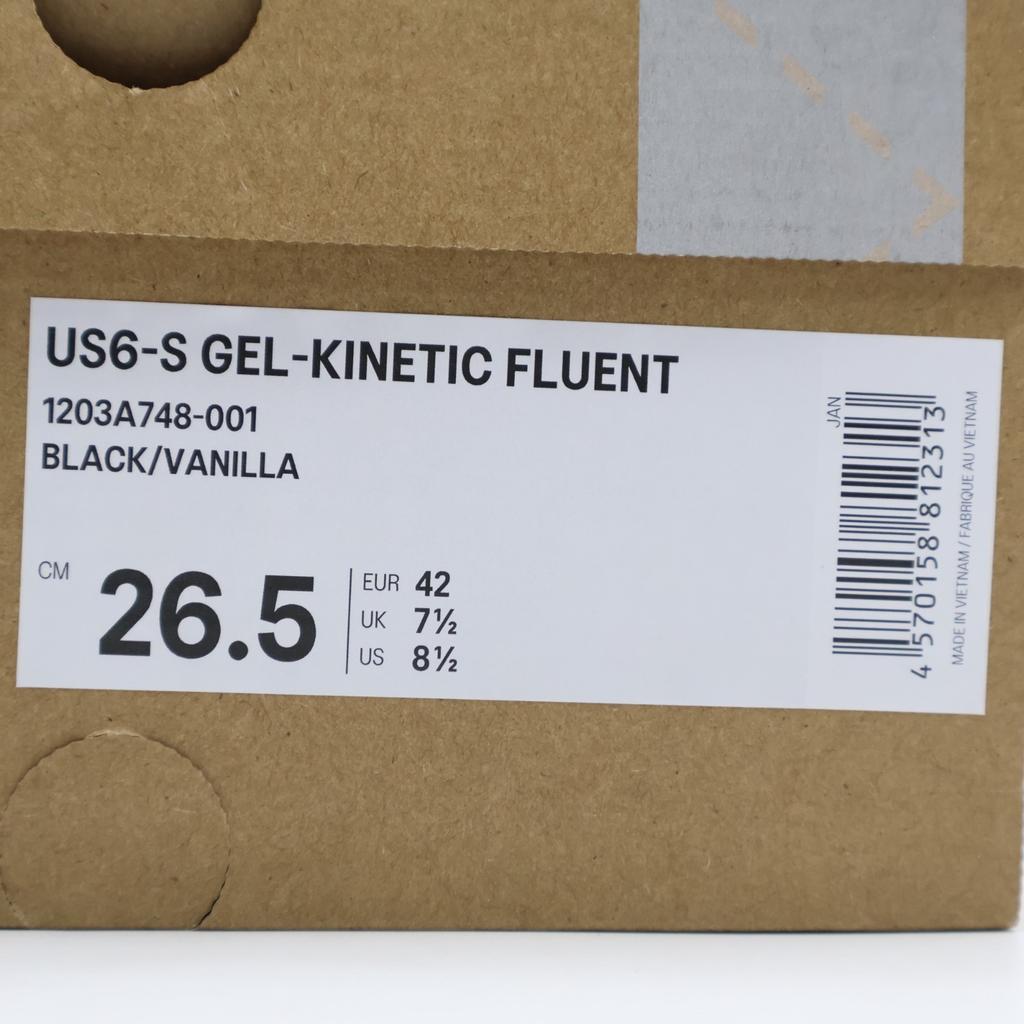 1203A748-001 Kiko Kostadinov Studio Asics US6-S Gel-Kinetic Fluent Black (Мужской)