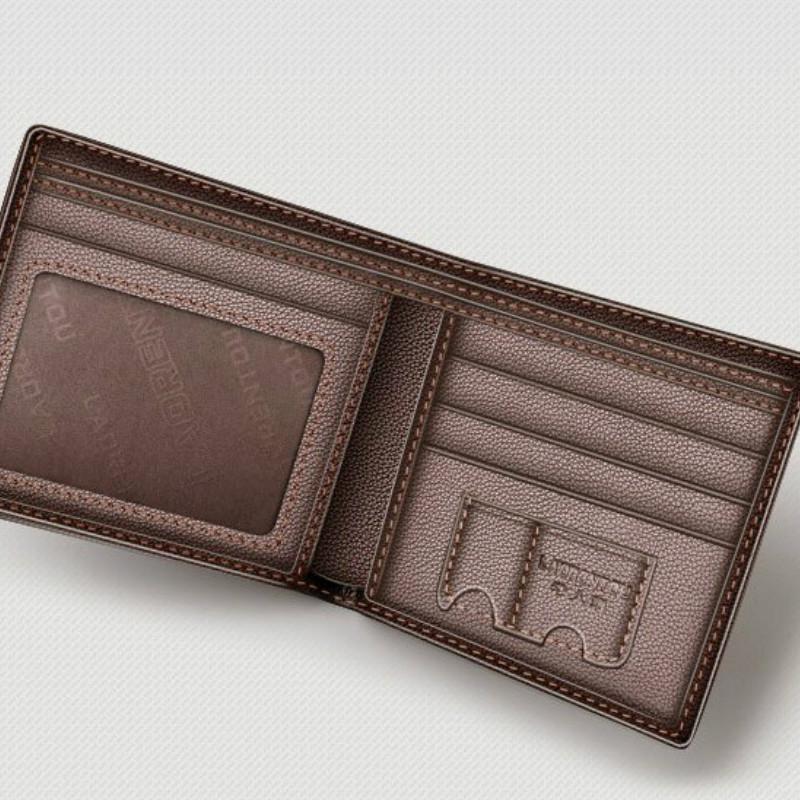 Мужской кожаный кошелек