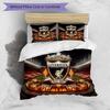 3pcs Duvet Cover Set (1*Duvet Cover + 2*Pillowcase, Without Core),Football team.C Print Bedding Set, Bedroom Decor, All‑Season, Birthday Gift
