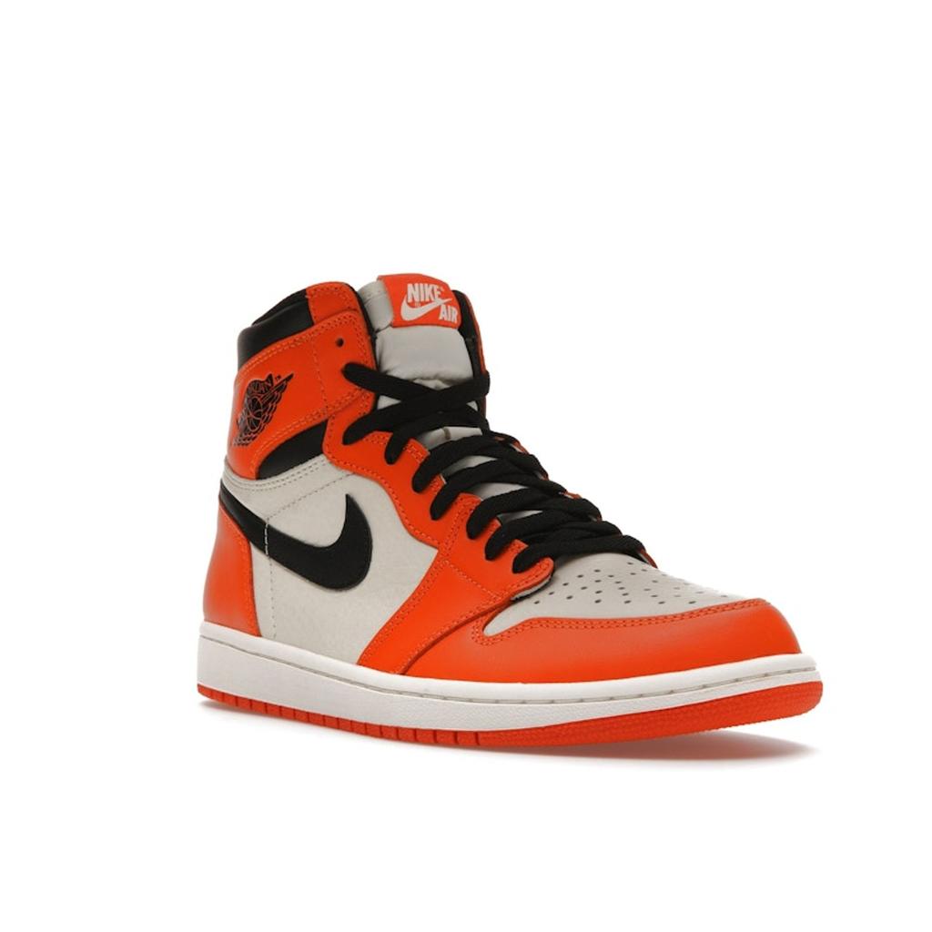 Мужские кроссовки Air Jordan 1 Retro High OG Shattered Backboard Away Оранжевый парусный черный-морская звезда 555088-113