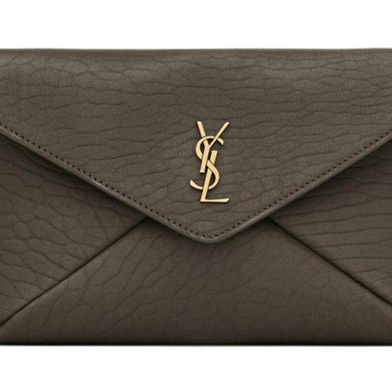 Saint Laurent Cassandre Le Removable Chain Lambskin Shoulder Bag Women shoulder bag Light-Musk 847638-AACYT-3212