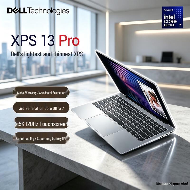 Dell XPS 13 AI-Ready Lightweight Laptop (CN version)