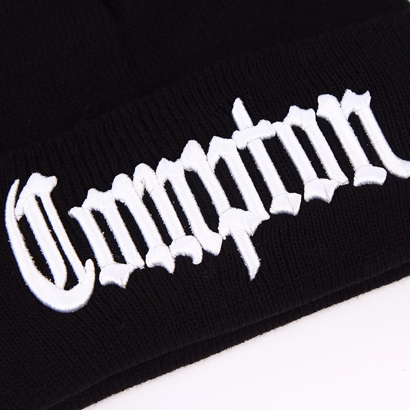 Fashion West Beach Gangsta Nwa Compton Winter Warm Fashion Beanies Knitted Bonnet Skullies Caps Hip Hop Gorros Knit Hat