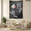 Custom Name Mr. Puzzles Smg4  Wall Tapestry Aesthetic Wall Hanging Printed Fabric Blanket Decorative Tapestries for Bedroom Living Room Home Decor