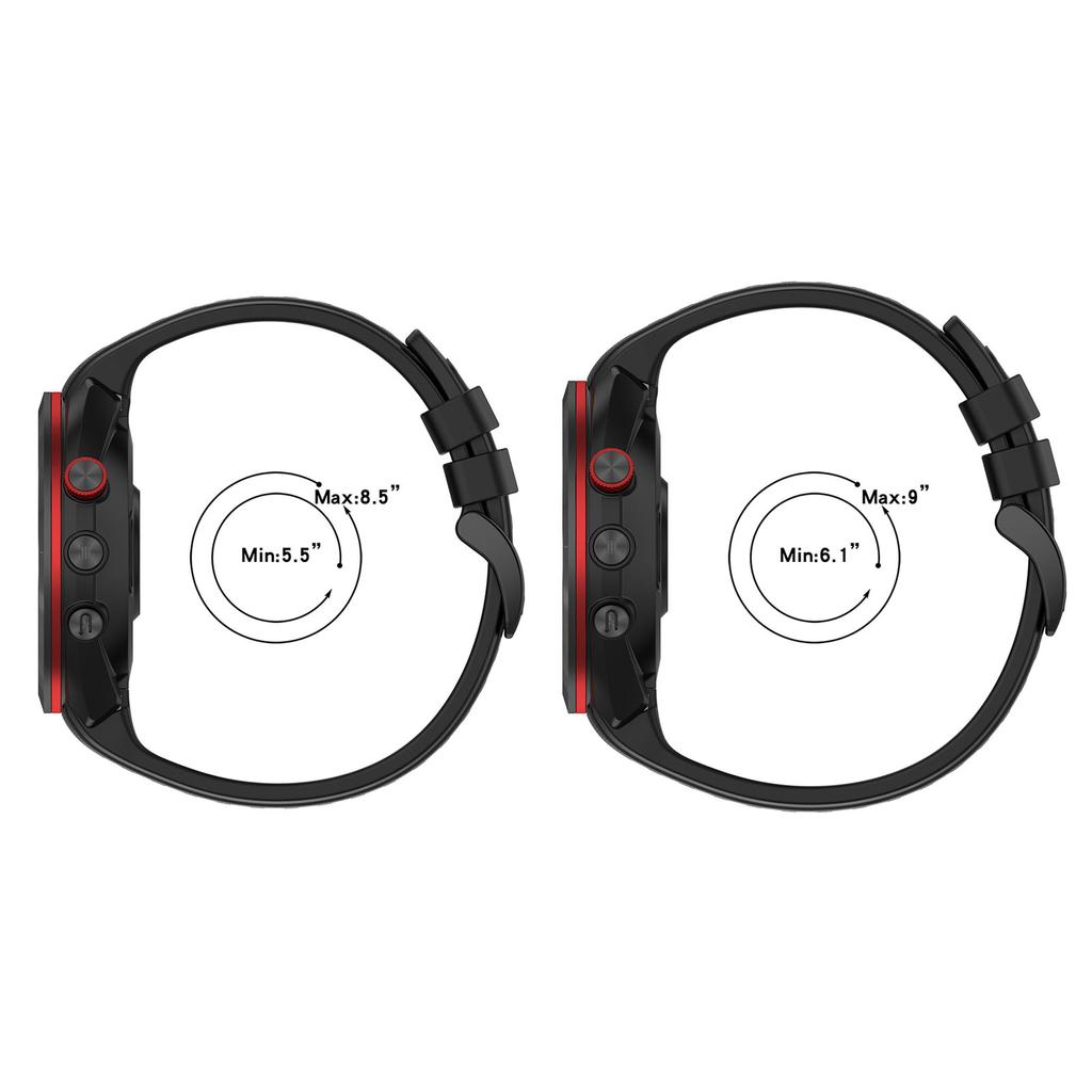 Силиконовый ремешок для часов, сменный браслет на запястье для Approach S70 42 мм 47 мм, быстросъемный, потовпитывающий ремешок