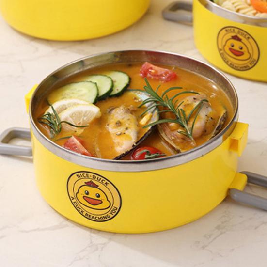 Ланч-бокс Жаростойкий Штабелируемый Большая вместимость Легко носить с собой Многофункциональный Герметичный с крышкой Складной