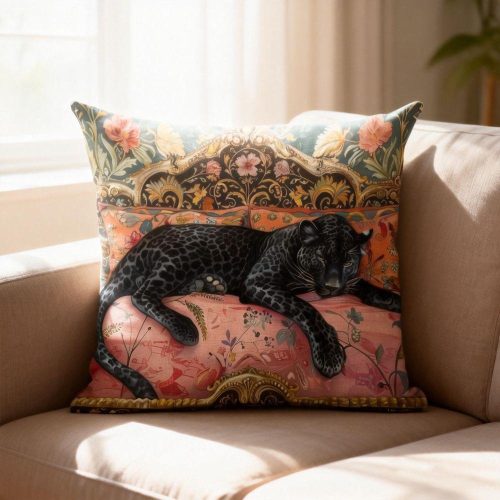 45cm Cushion Cover Soft Material Decorative Pillowcase Animal Print Throw Cushion Home Decor
