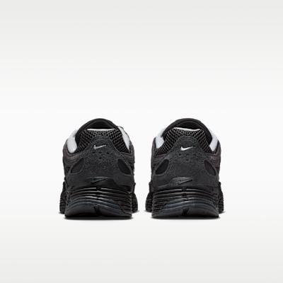 Nike P-6000 Замша Антрацит Металлик Серебристый