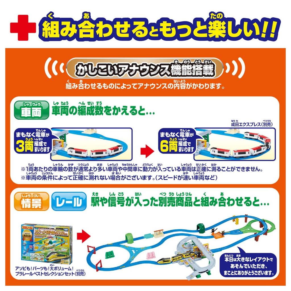 Takara Tomy Plarail 5th Play with Here Comes the Kankan Railroad Crossing DX Set Anniversary! Let's Tomica! Train!