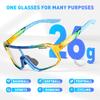 Children Riding Glasses UV400 MTB Road Bike Cycling Pochromic Sunglasses Bicycle Outdoor Sports running Eyewear