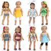 Летний купальник для кук American Girl 18 дюймов - Детская одежда для ролевых игр