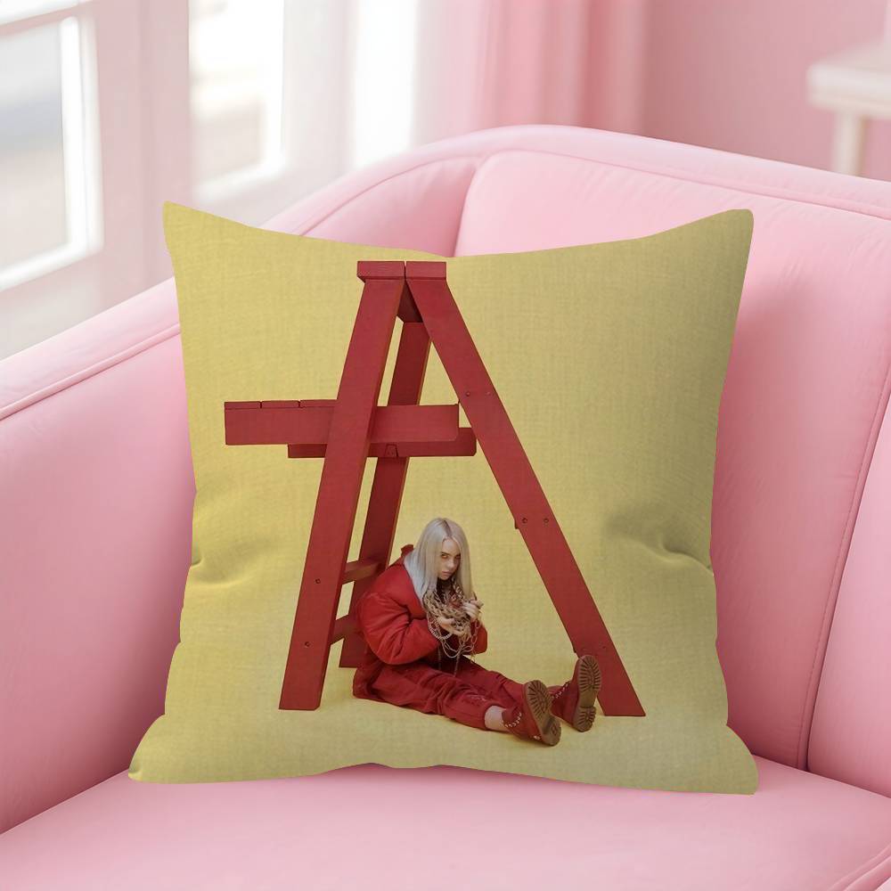 Singer album BBillieS Vintage Personalized picture text home decorative pillows Household Gifts 45x45cm