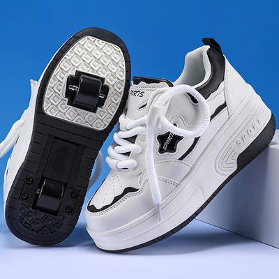 Детская обувь для катания на роликах Обувь для мальчиков с колесами Кроссовки с колесами Обувь для катания на роликах для девочек Обувь для спорта на открытом воздухе