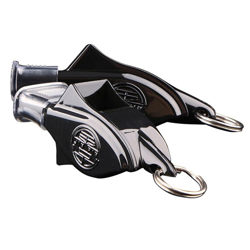 Whistle 130 Decibels High Frequency Dolphin Whistle For Match Referee Mouth Grip