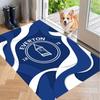 Мягкий ковер для пола с футбольным узором Everton, ковер-зона, декоративный коврик для декора комнаты в доме