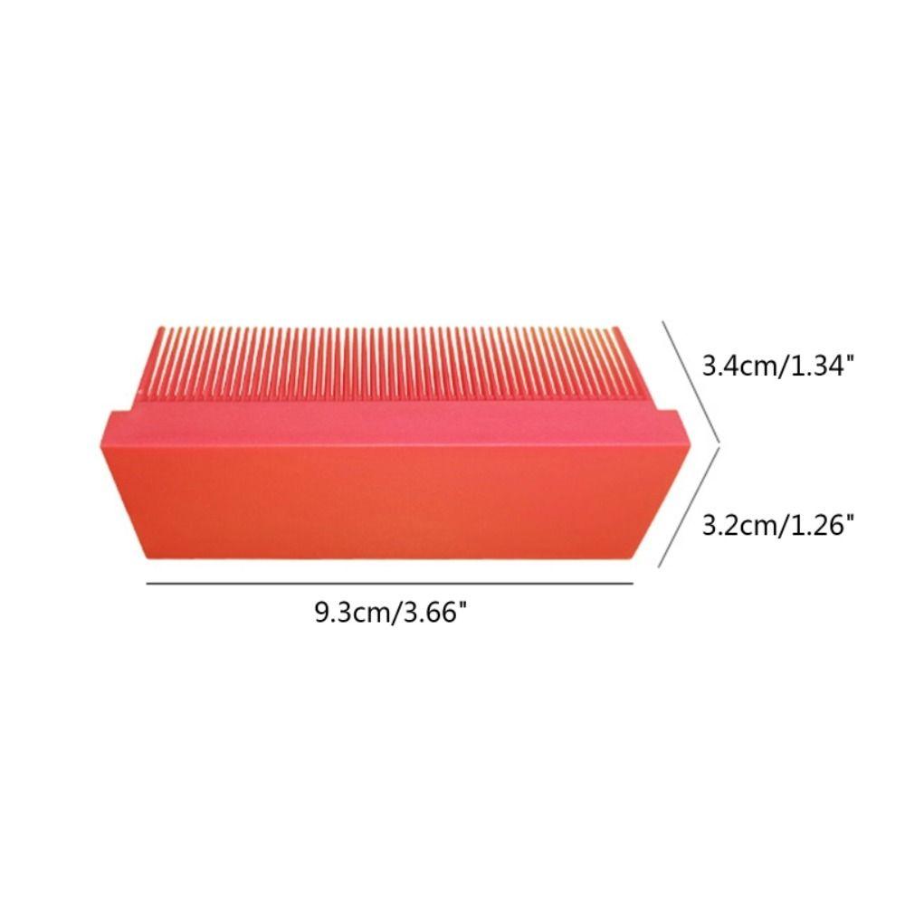 Инструмент для укладки Расческа из углеродного волокна Парикмахерская расческа для выпрямления Насадка Выпрямитель для волос