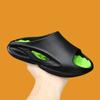 Модные летние тапочки мужские ЭВА с мягкой подошвой для улицы модные шлепанцы сандалии легкая пляжная обувь мужские тапочки повседневная пляжная обувь