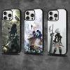 Чехол для телефона N-Nier 2B A-Automata для iPhone 17,16,15,14,13,12,11,Pro,Max,Plus,Mini,SE4,E Магнитный Magsafe Беспроводная зарядка