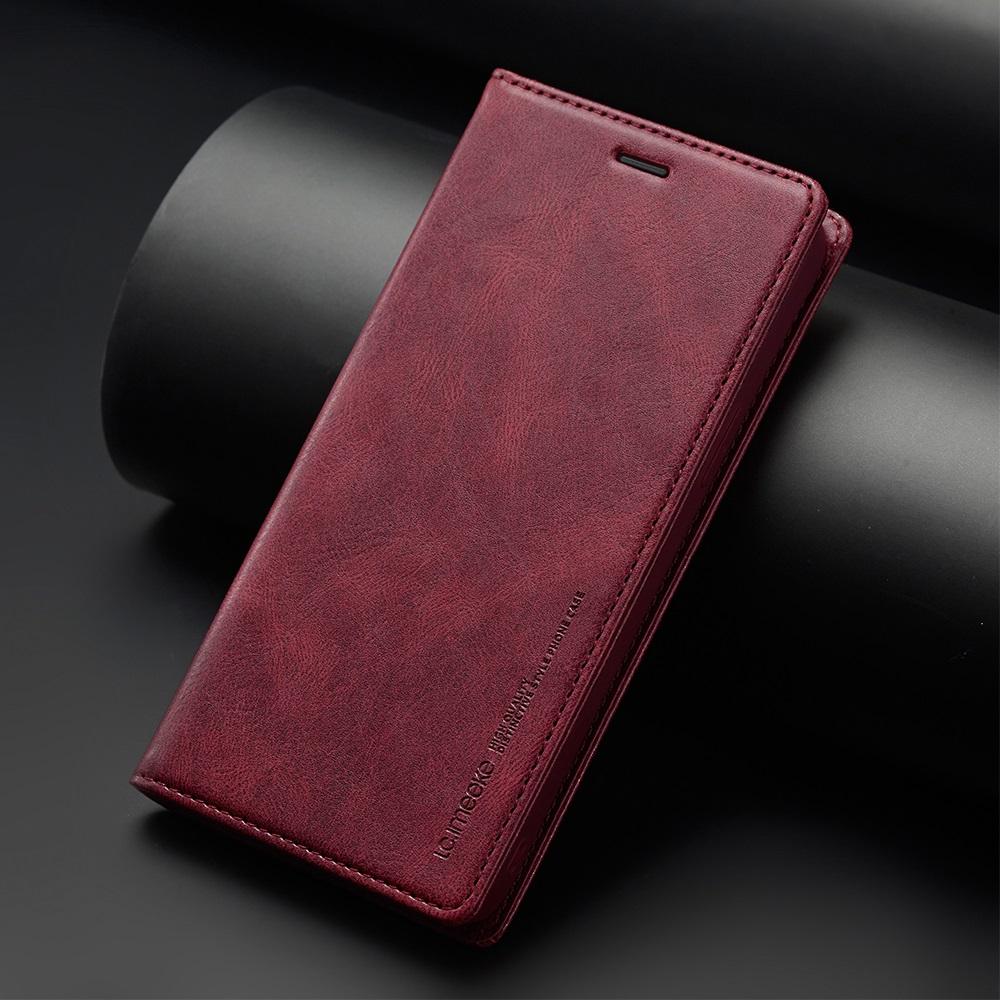 Более прочный кожаный чехол для iPhone 15 14 13 12 11 Pro XS Max Mini XR 8 7 Plus SE Магнитная книжка Защита RFID