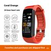 C5S Color Screen Exercise Step Counting Smart Bracelet Heart Rate Blood Pressure Health Monitoring Silicone