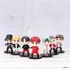 7 шт./комплект Группа Bangtan Boys РМ Джин Шуга Джей-Хоуп Чимин Ви Чонгук Модель куклы Игрушка Фигурка Звезда Идол Милый Подарок для детей Армии