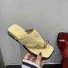 Wedge Heel Cover Toe Cool Slippers Fairy Shoes Wear 2025 New Summer Red with Skirt Vacation Sandals