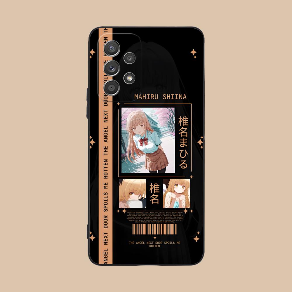 Чехол для телефона Angel Mahiru Shina для Samsung Galaxy M55 54 42 35 34 33 32 23 22 15 14 13 12 F55 5G Мягкий ТПУ Ударопрочный Чехол