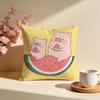 Hot LLulu Piges Cushion Cover Stylish Washable Pillow Cover Ideal for Couch Bedroom Car Decoration