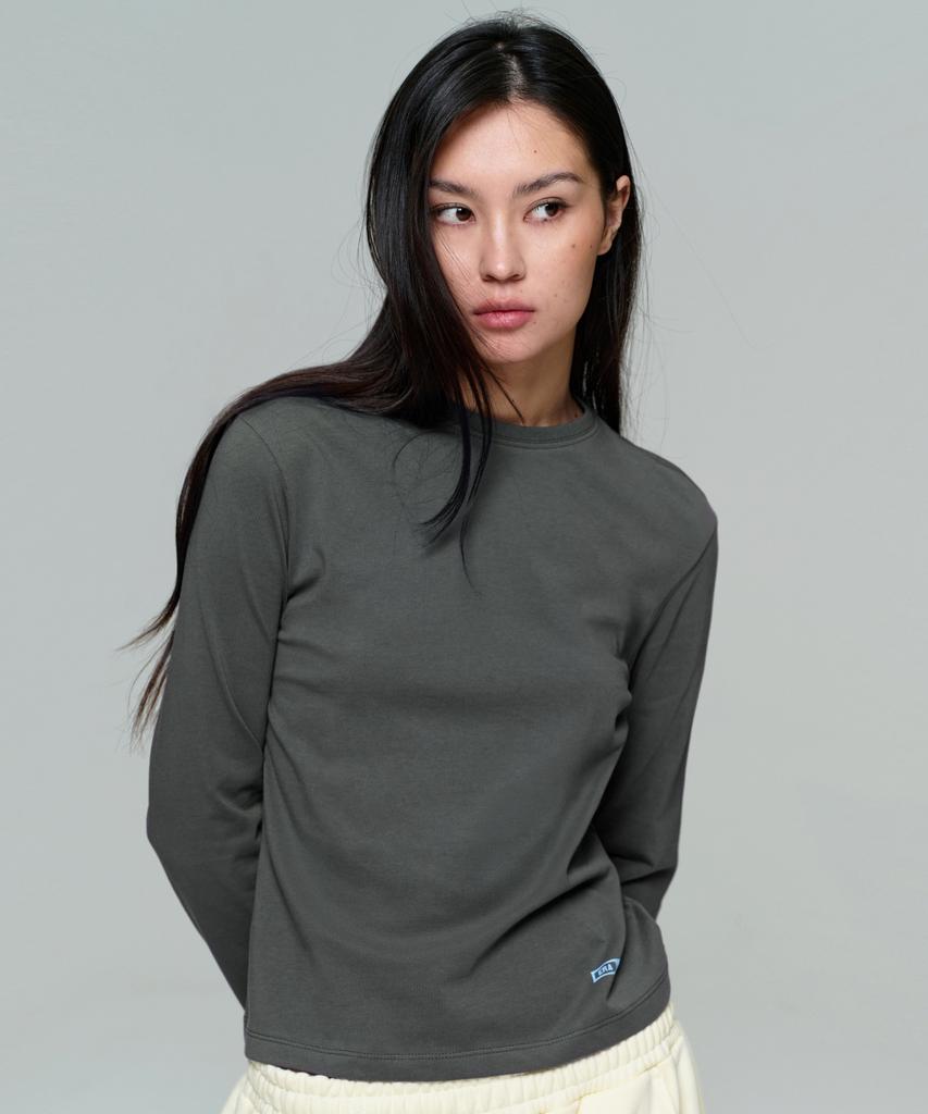 ERA Women Era Essential Ls T - Washed D.Gray