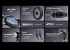 EMOKO C93pro-24 Ретро электровелосипед, 24x4-дюймовые внедорожные фэт-шины, аккумулятор 48V 23Ah, система полной амортизации, гидравлические тормоза.