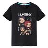 Kpop Demon Hunters Kids Print Kawaii Tees 100%Cotton Cute Tops T Shirt for Kids Boy 10year Anime Short Y2k One Piece Girl Clothe