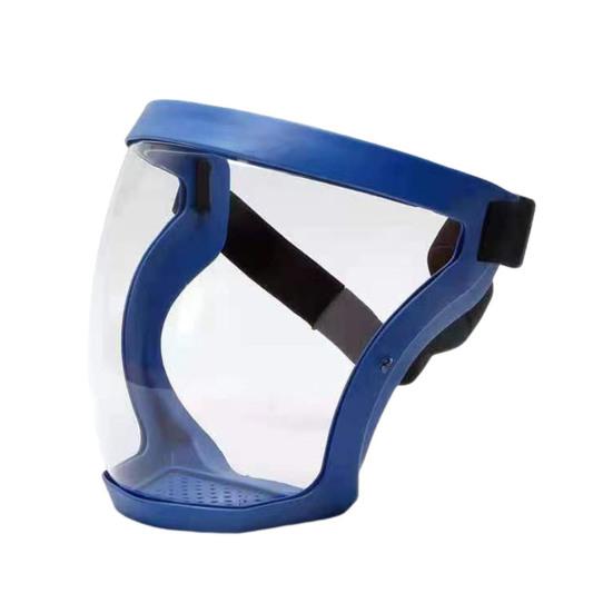 Прозрачный защитный экран для лица, защищающий от запотевания, с регулируемой лентой, многоразовый пластиковый экран для лица высокой четкости для взрослых