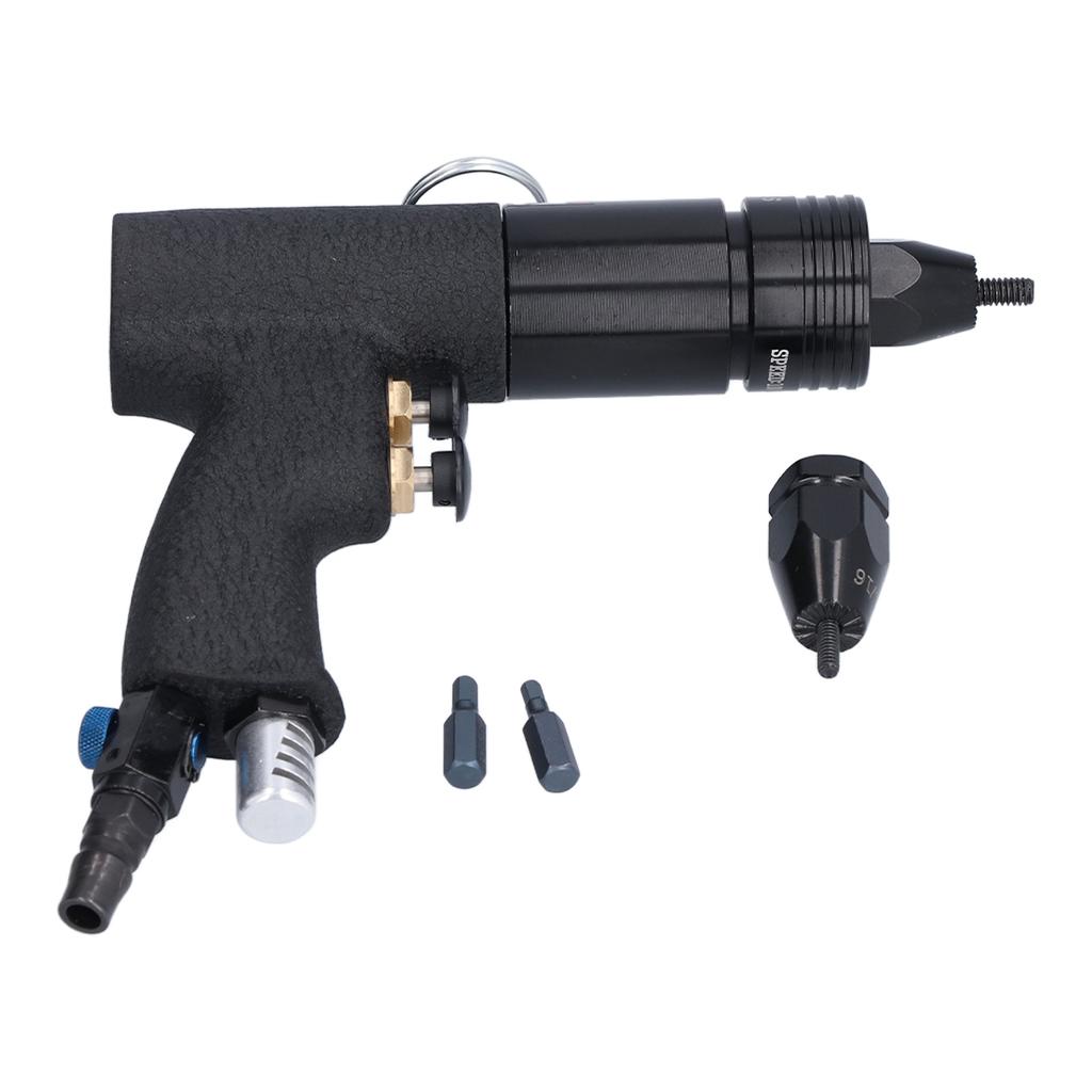 Пневмогайковерт портативный пневматический заклепочник 316 14 головок британский стандарт KV?802BA