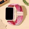 Для Samsung Galaxy Fit 3 Регулируемый Модный Магнитный Спортивный Плетеный Сменный Ремешок для Часов Умные Аксессуары