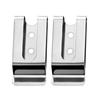2Pcs 56*25mm Metal Spring Buckle Clip with Two Holes Holster Sheath Belt Clip Clasp Pocket Wallet Key Hook for Bag Leather Craft