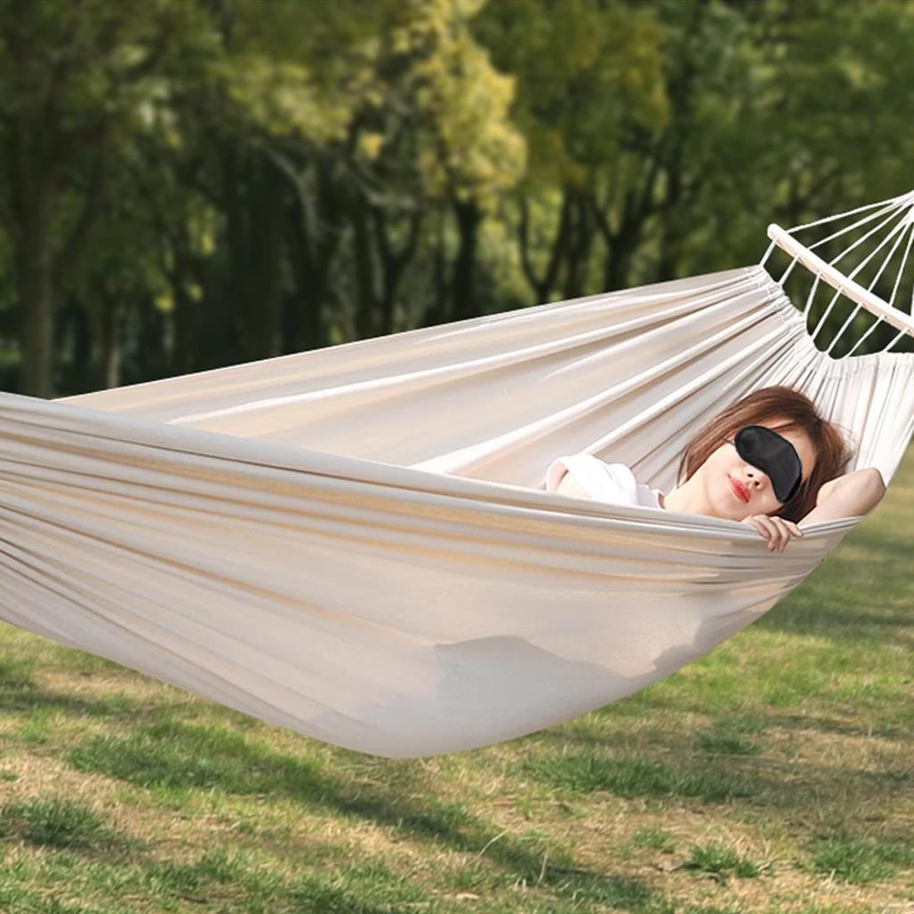 Rxakudedo Легкий гамак, Самостоящий, Защита от опрокидывания, Дверь, Гамак, Кемпинг, (белый)