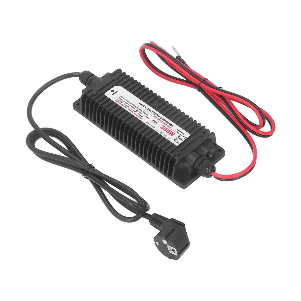 12V 14.6V 20A AC DC Водонепроницаемое зарядное устройство для литиевых аккумуляторов Зарядное устройство из алюминиевого сплава для Lifepo4 Вход