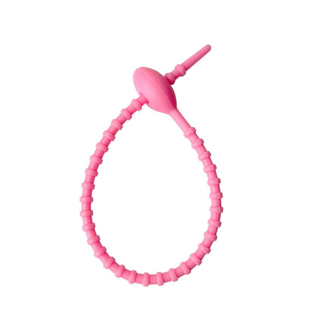 Цветная силиконовая стяжка-головастик: Сделай сам брелок, Модная игрушка, Ремешок для сумки и Намотка для шнурка