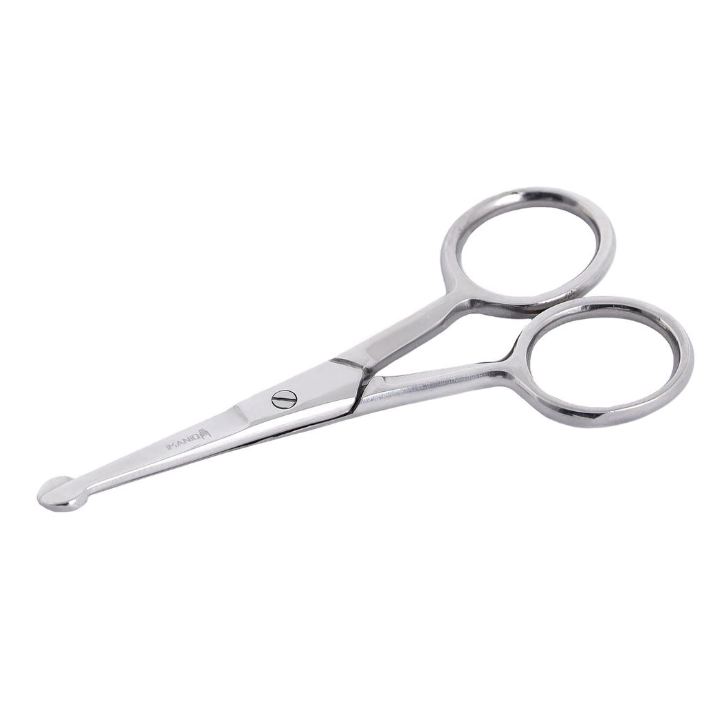 Nail Cuticle Scissors Straight Blades Cosmetic Manicure Pedicure Steel Spa Salon Silver
