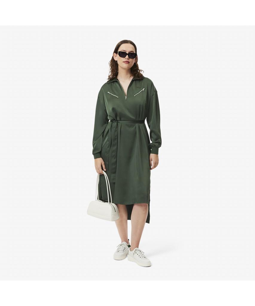 LACOSTE Женское платье Ef9776-55G Hcf с плавными линиями и деталями на молнии