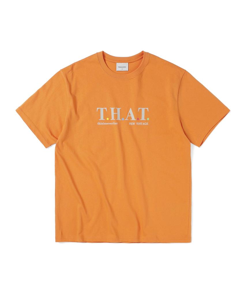THISISNEVERTHAT Т.Х.А.Т. Футболка Оранжевая