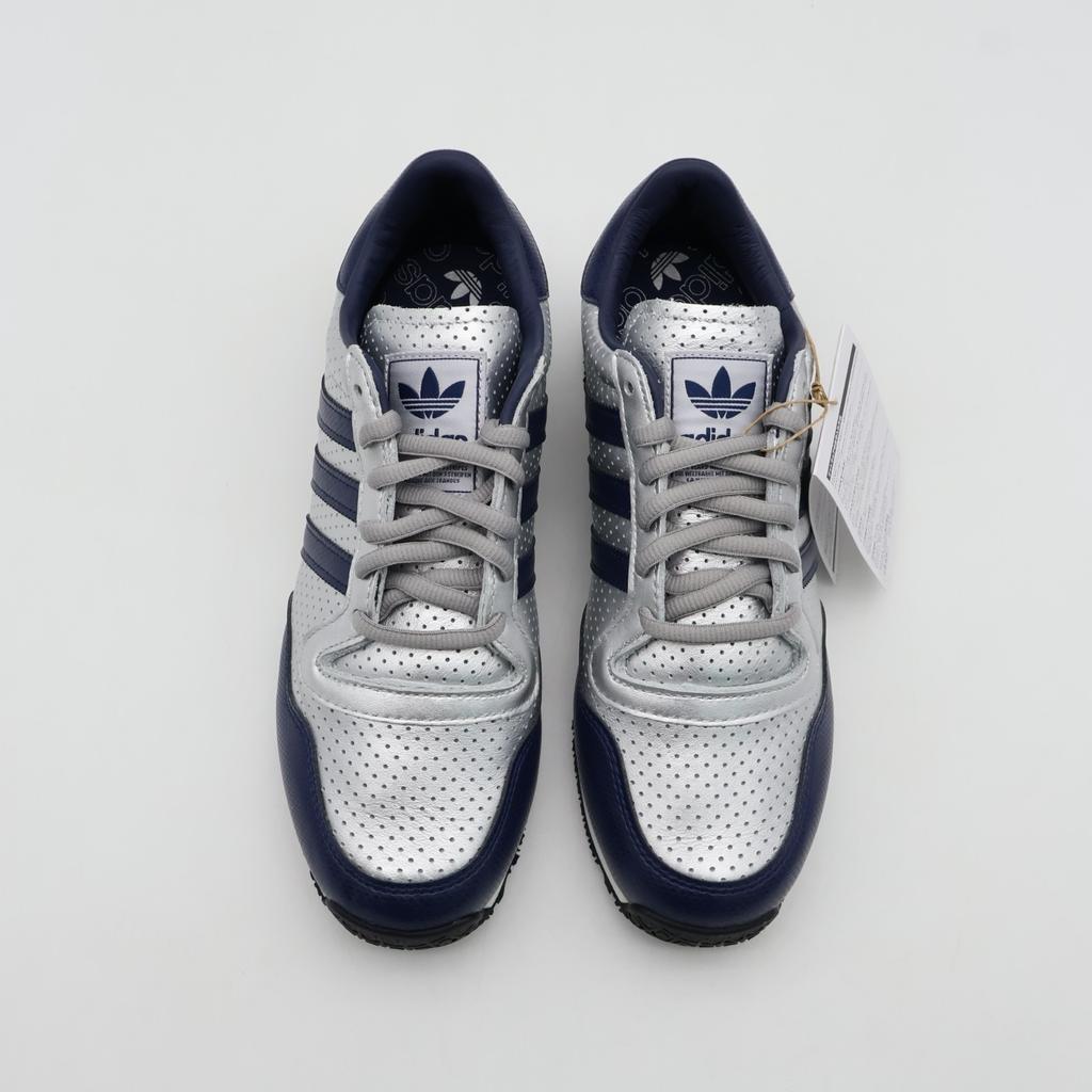 JR1614 adidas Originals Galaxy OG Серебристый Металлик Ночной Индиго Цвет Небеленого Хлопка (Мужской)